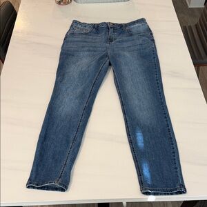 Fashion Nova Blue Straight Leg Jeans